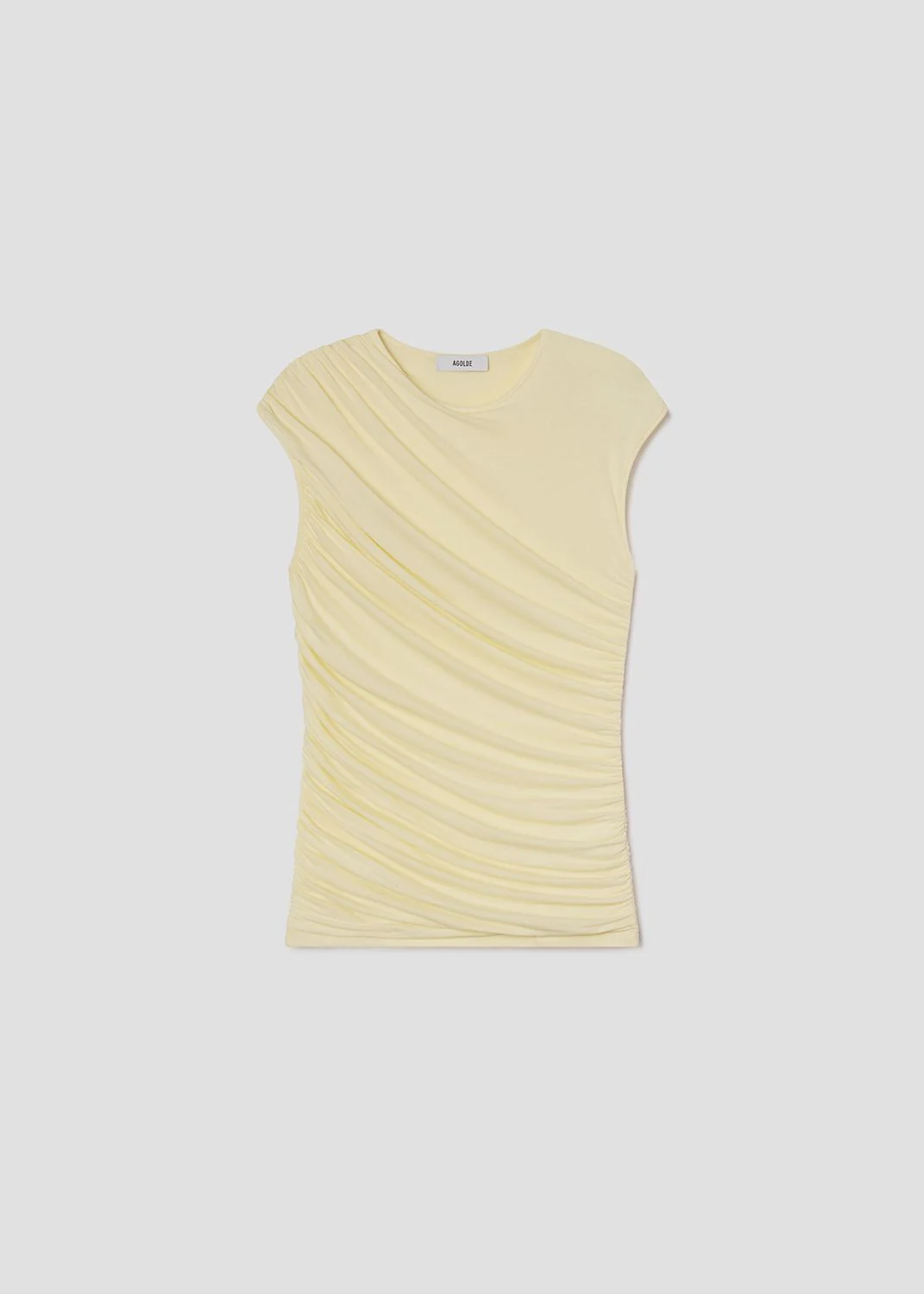 Ester Twist Tank in Lemon Drop - Image 6