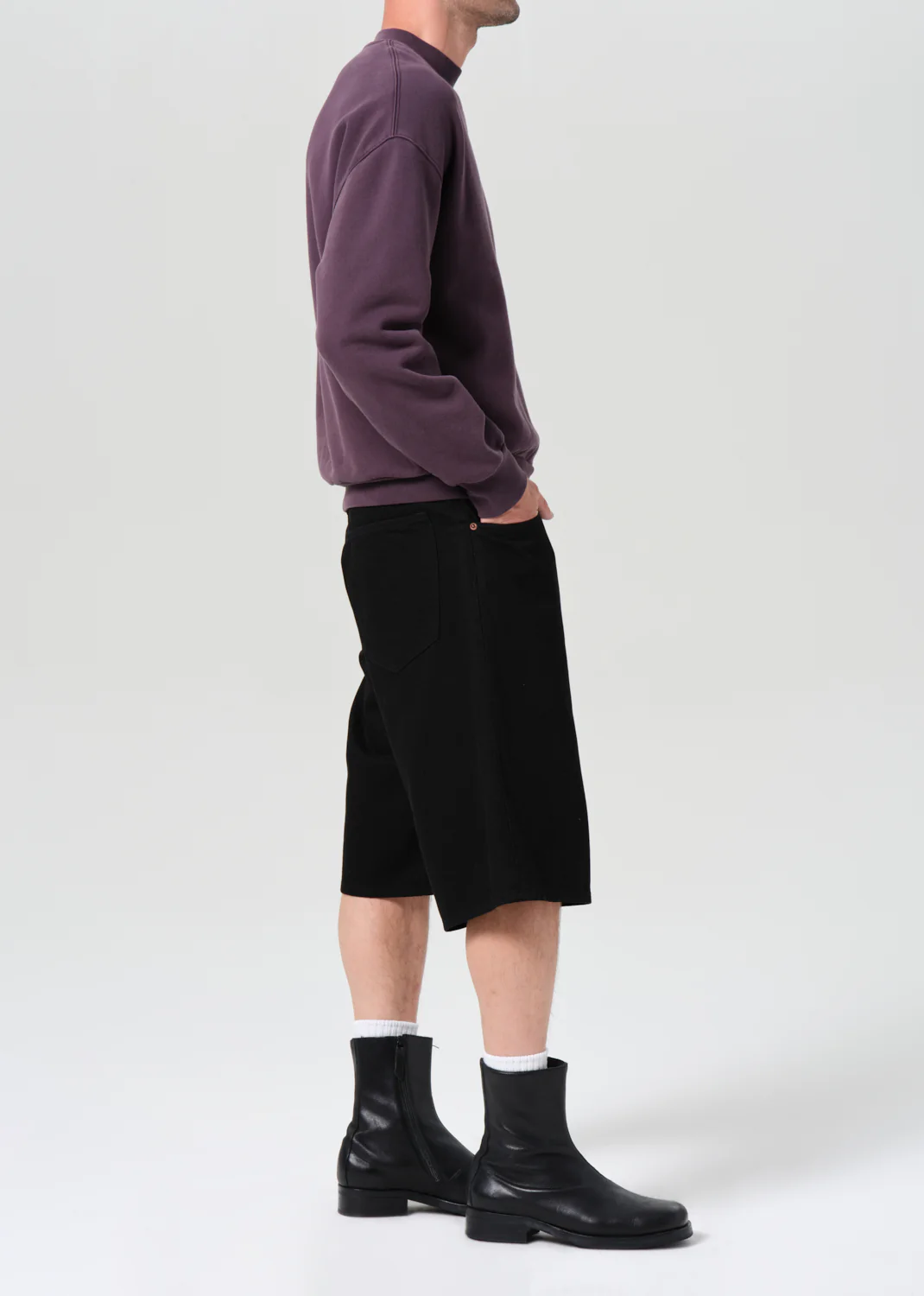 Fusion Skater Short in Curb - Image 3
