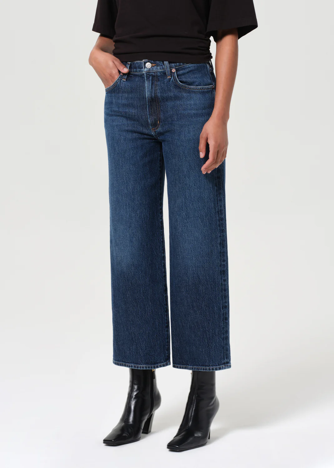 Harper Crop Jean (Comfort Stretch) in Echo - Image 4