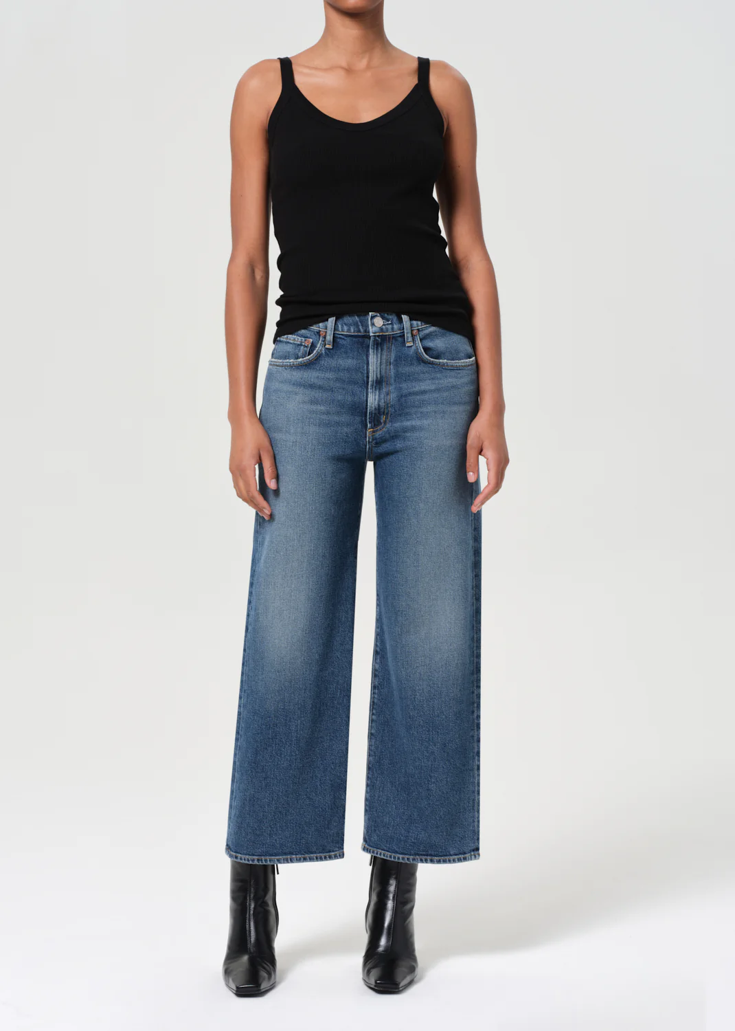 Harper Crop Jean (Comfort Stretch) in Enroll