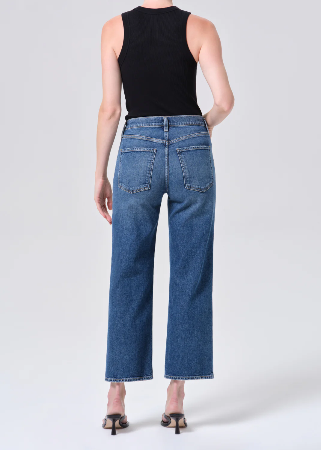 Harper Crop Jean (Weightless Stretch) in River - Image 2