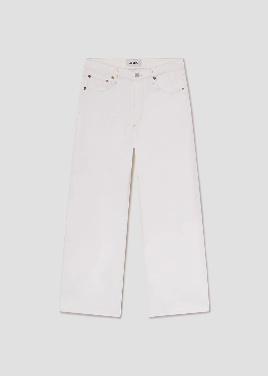Harper Crop Jean (Comfort Stretch) in White Wash - Image 6
