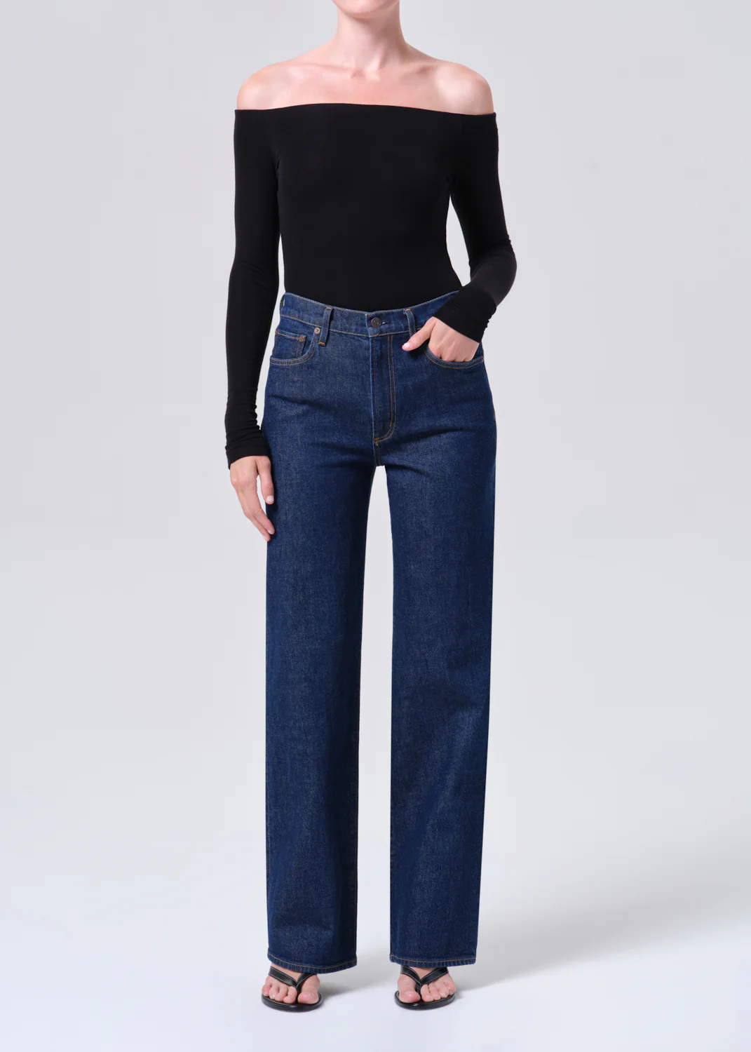 Harper Straight Jean (Stretch) in Reissue