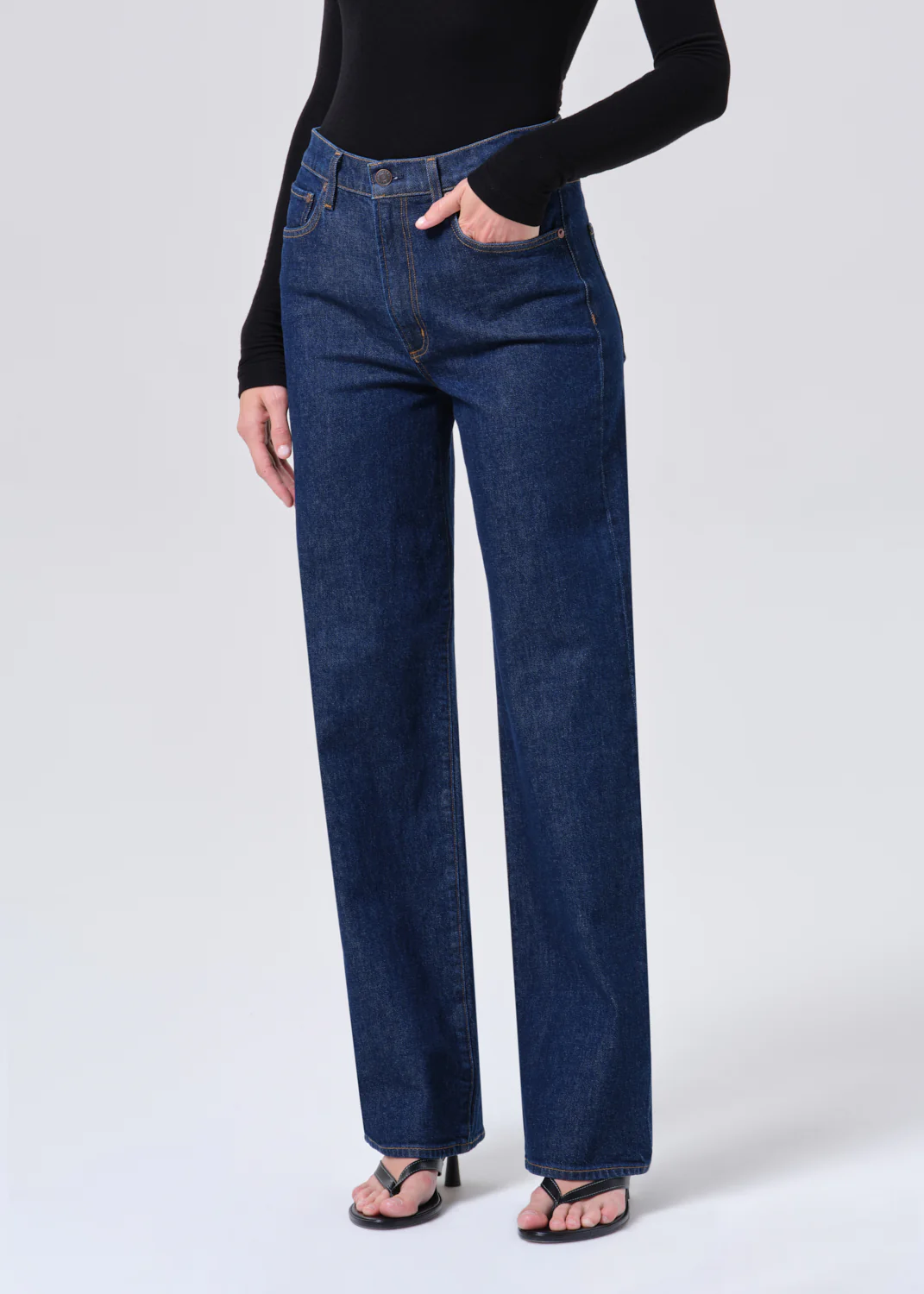 Harper Straight Jean (Stretch) in Reissue - Image 5