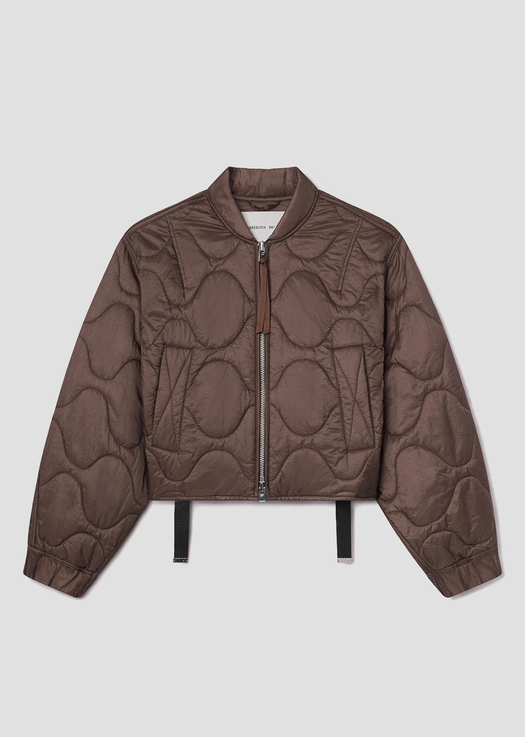 Iona Quilted Jacket in Cocoa - Image 6