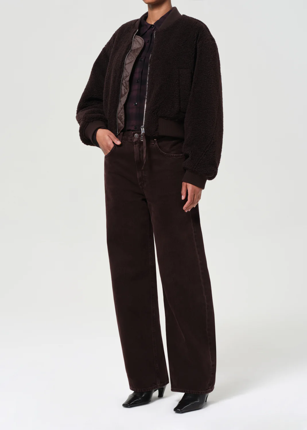 Iona Skye Jacket in Chocolate - Image 4