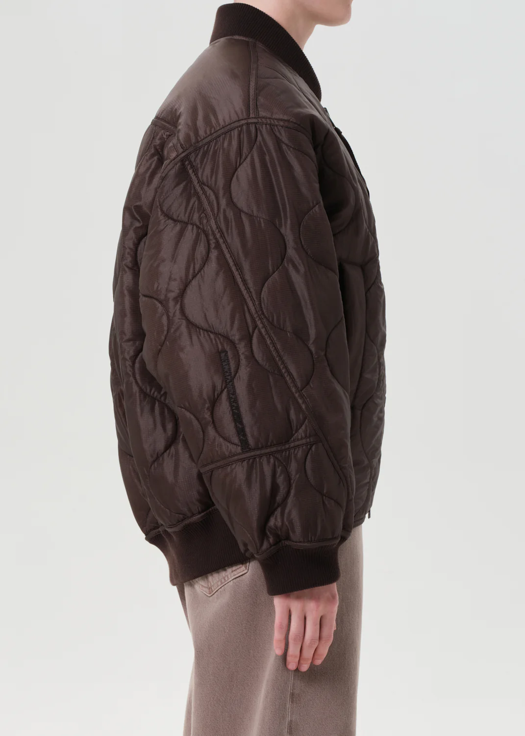 Isla Quilted Jacket in Bourbon - Image 2