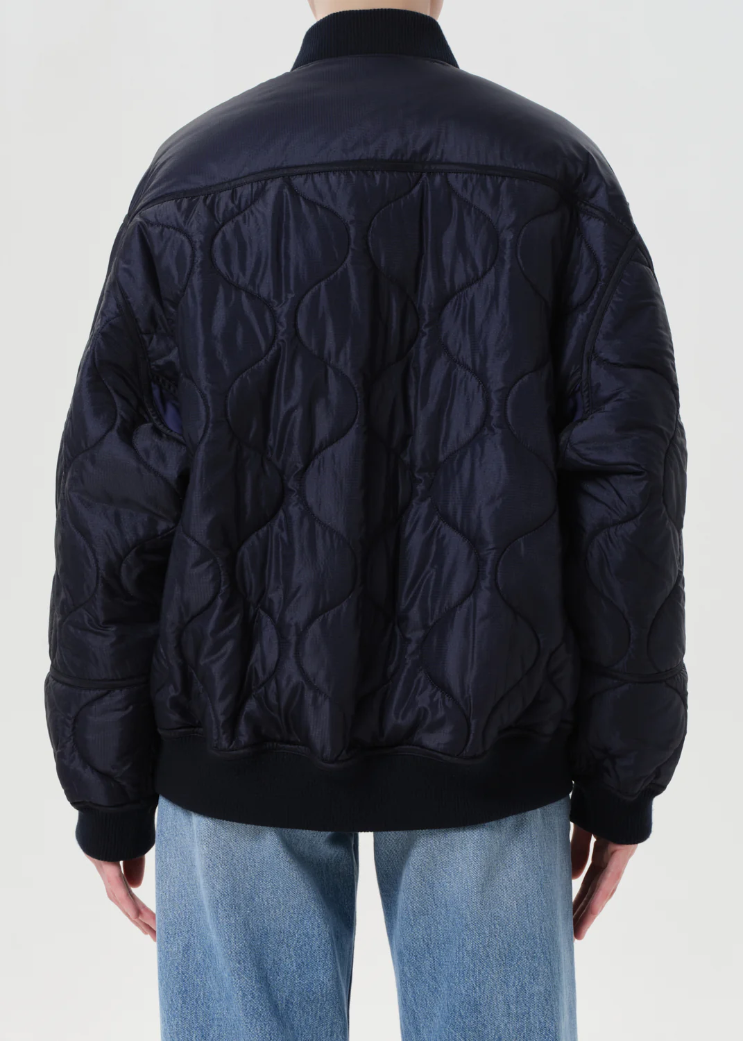 Isla Quilted Jacket in Ink - Image 2