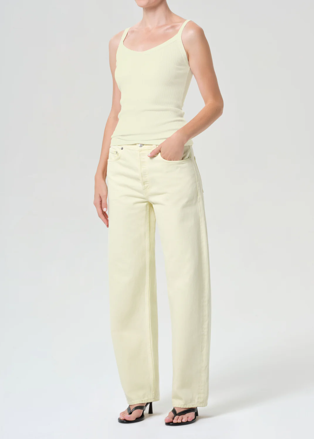 Jordan Tank in Lemon Drop - Image 4