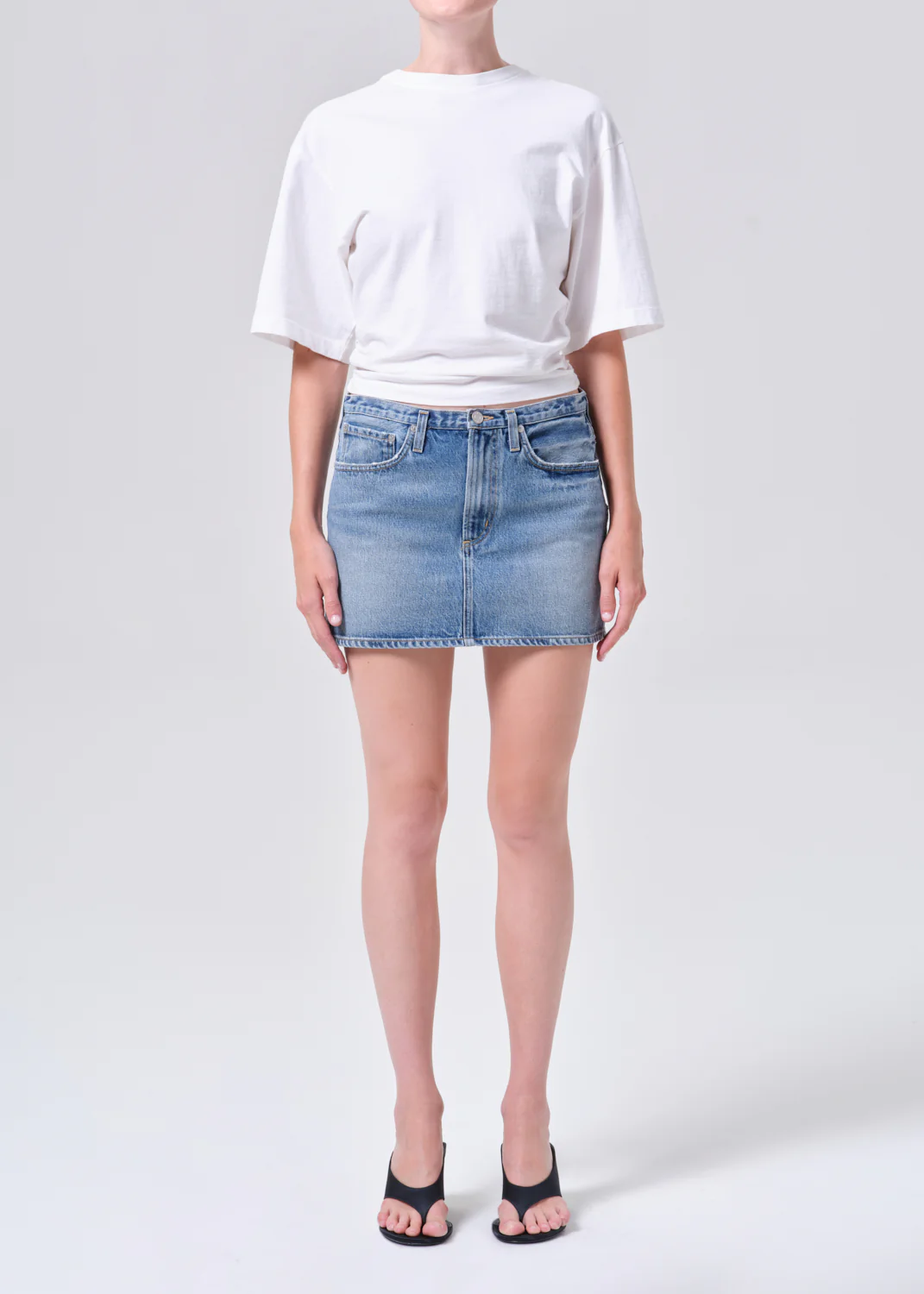 Keira Mini Skirt in Broadcast
