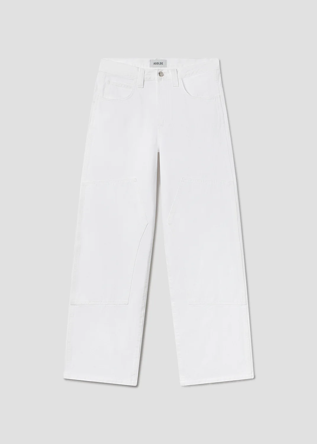 Laria Pieced Jean in Marshmallow - Image 6
