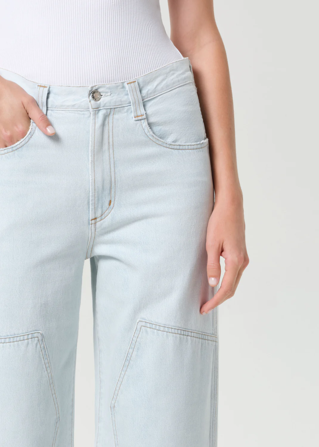 Laria Pieced Jean (Weightless) in Process - Image 5