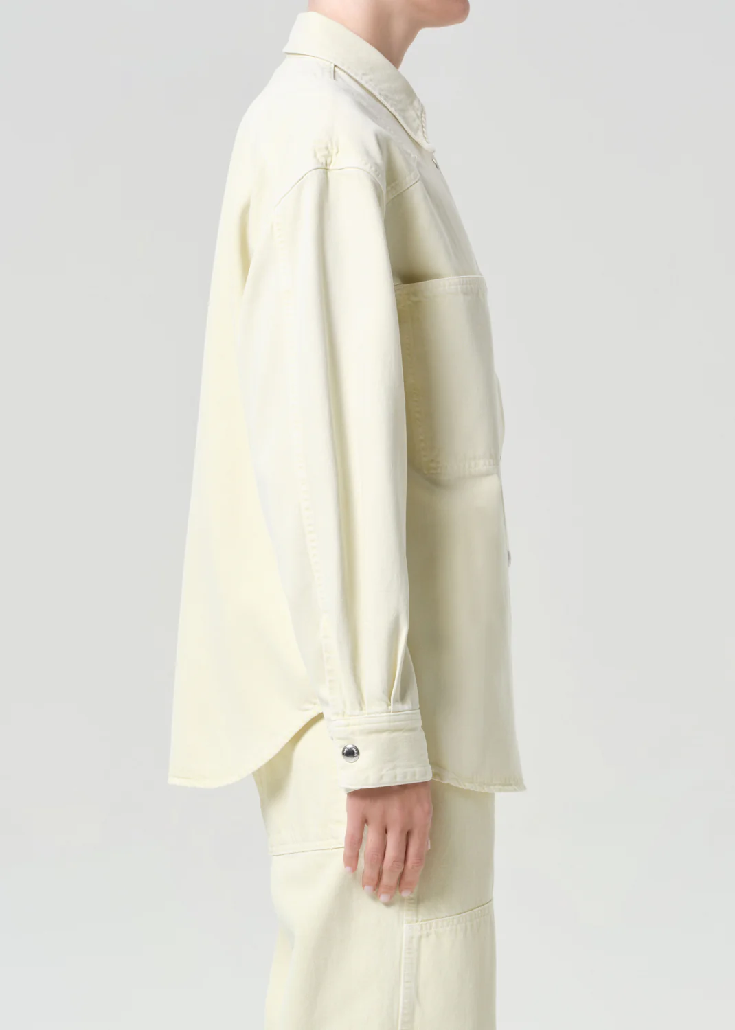 Laria Shirt (Flyweight) in Lemon Zest - Image 3