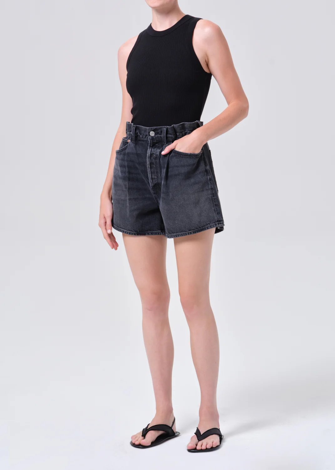 Leigh Tank in Black - Image 4