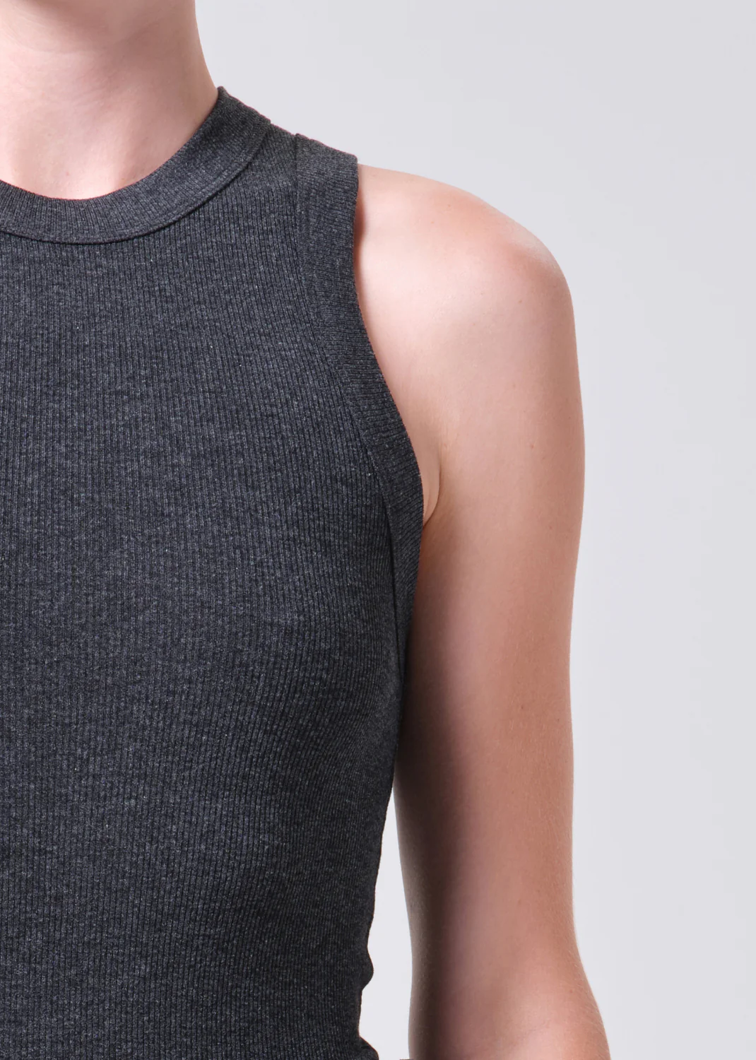 Leigh Tank in Charcoal Heather - Image 5