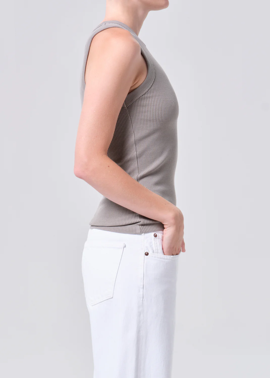 Leigh Tank in Drab - Image 3
