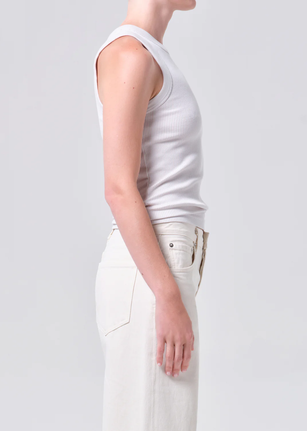 Leigh Tank in Powder - Image 3