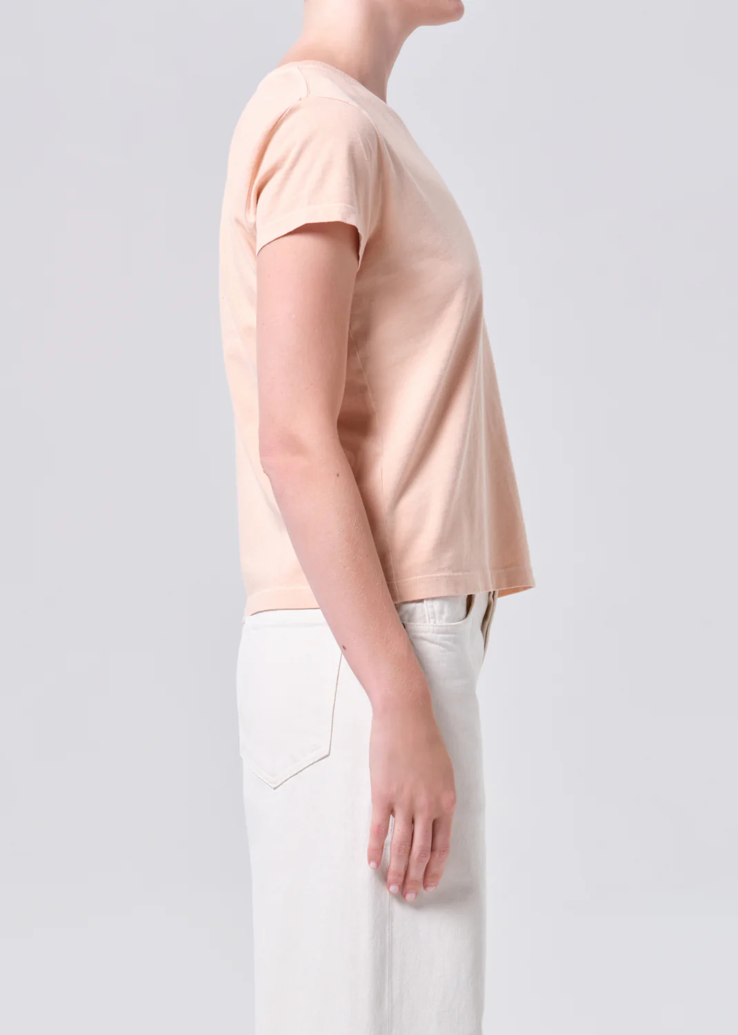 Long Line Adine Tee in Sun Filter - Image 3