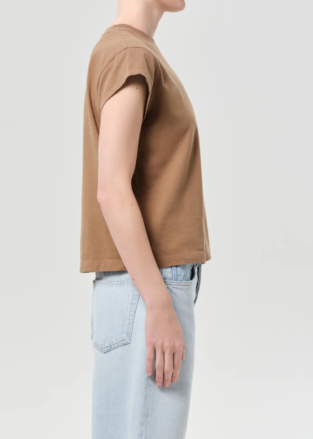 Bryce Cap Sleeve Tee in Hamoa - Image 3