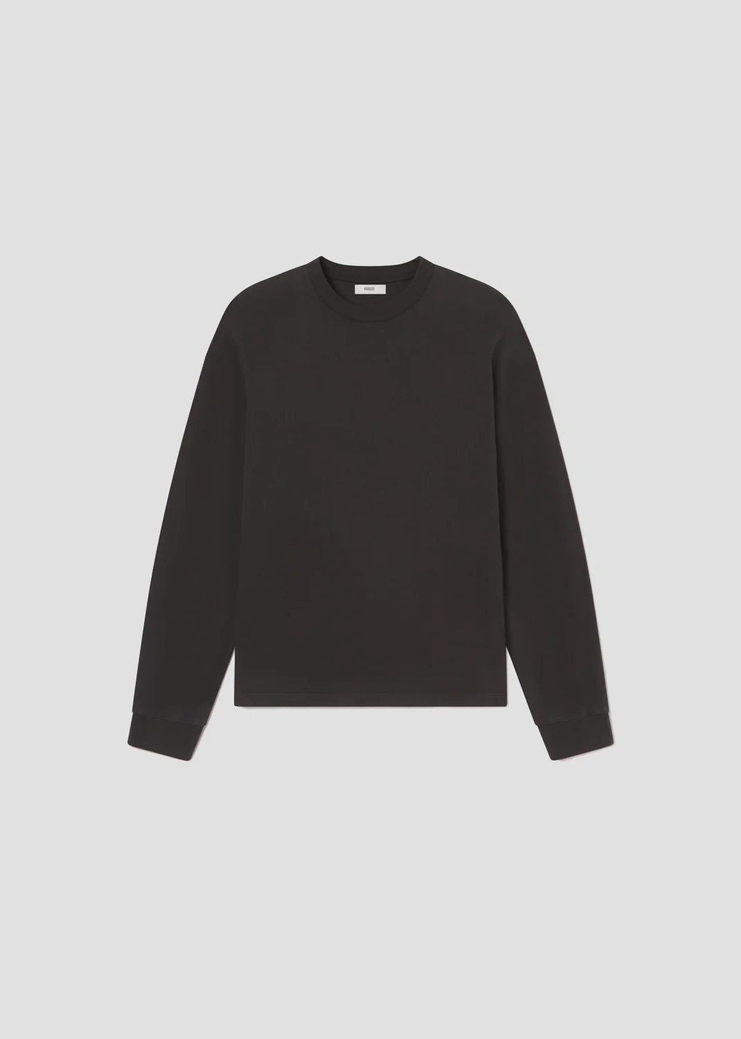 Asha Long Sleeve Mock Neck Tee in Cave