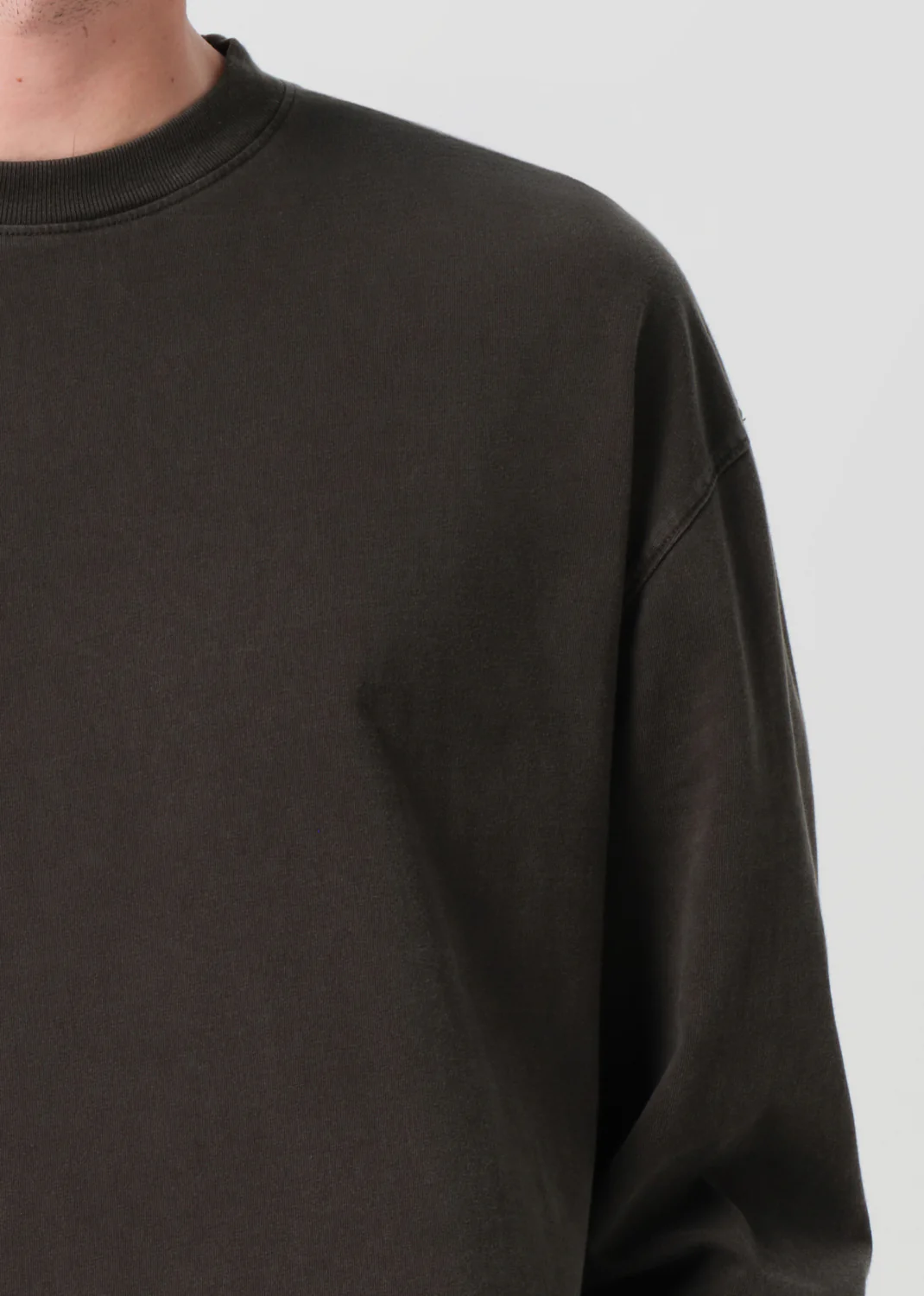 Asha Long Sleeve Mock Neck Tee in Fracture - Image 5