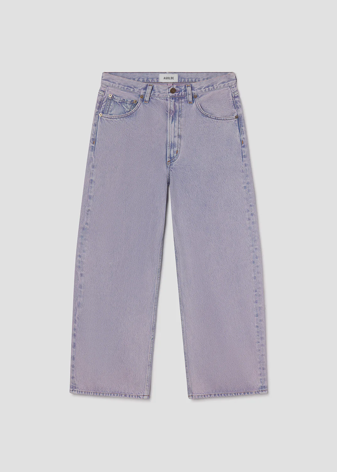 Low Curve Crop Jean in Aura - Image 6