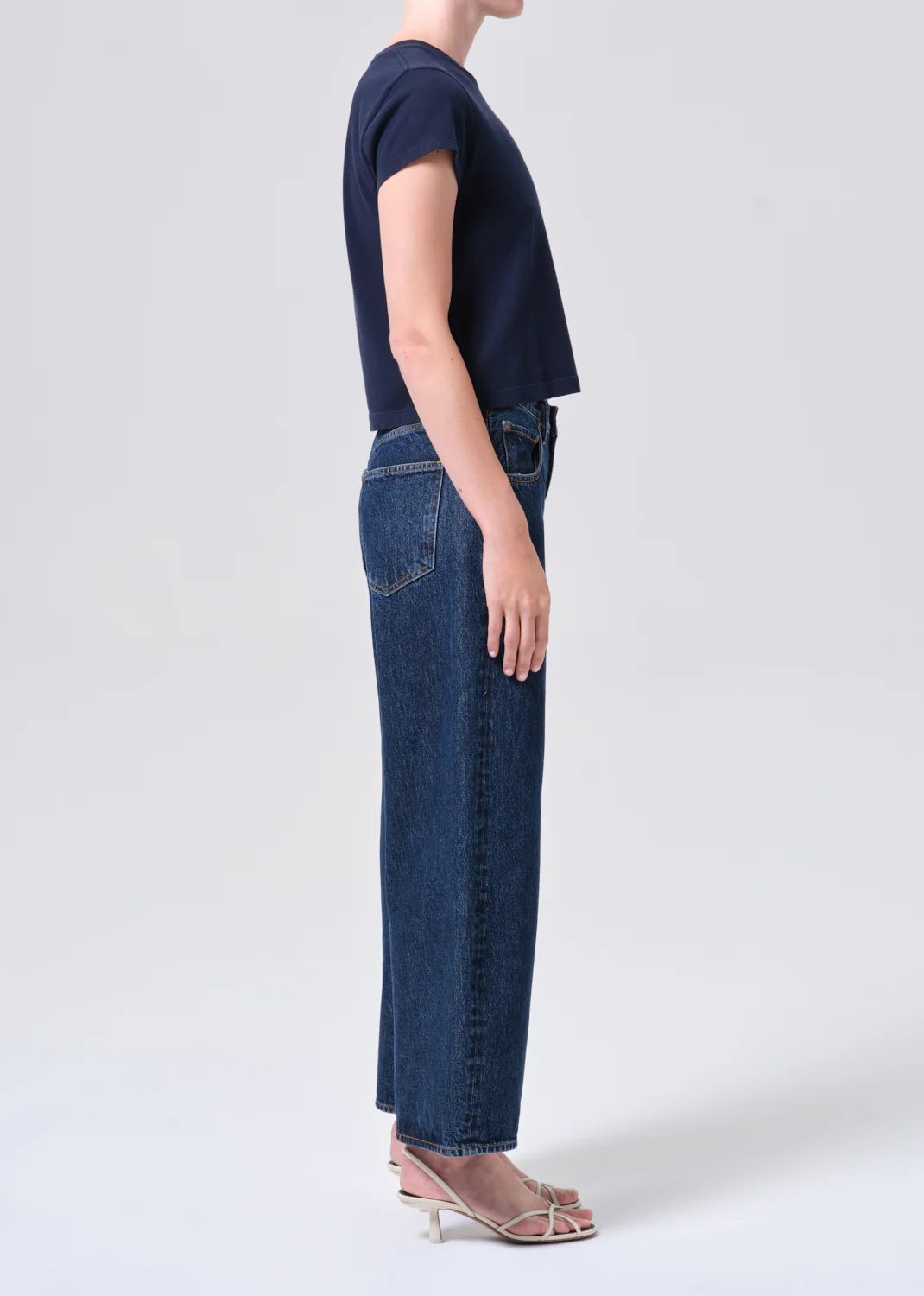 Low Curve Crop Jean in Pendulum - Image 2
