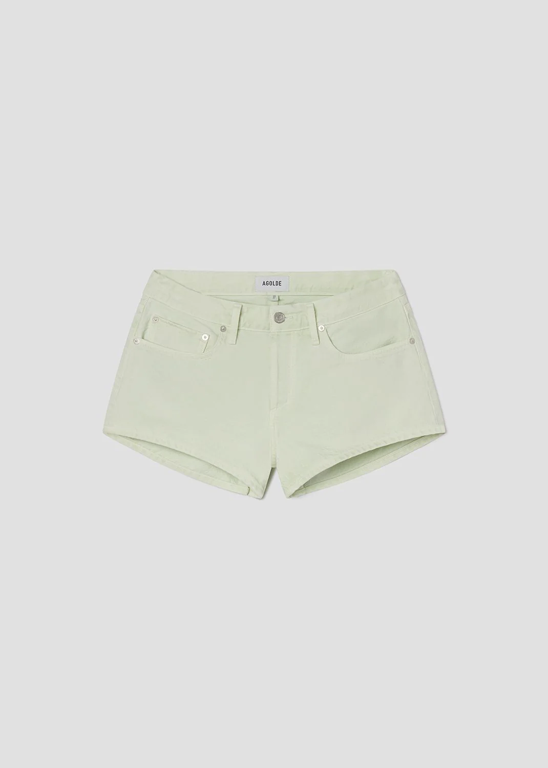 Low Rise Parker Short in Mint Cream - Image 6