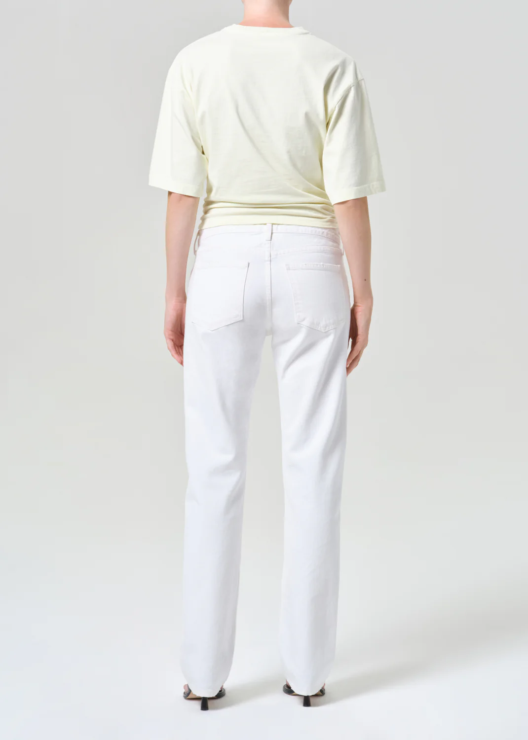 Low Rise Slim in Marshmallow - Image 2