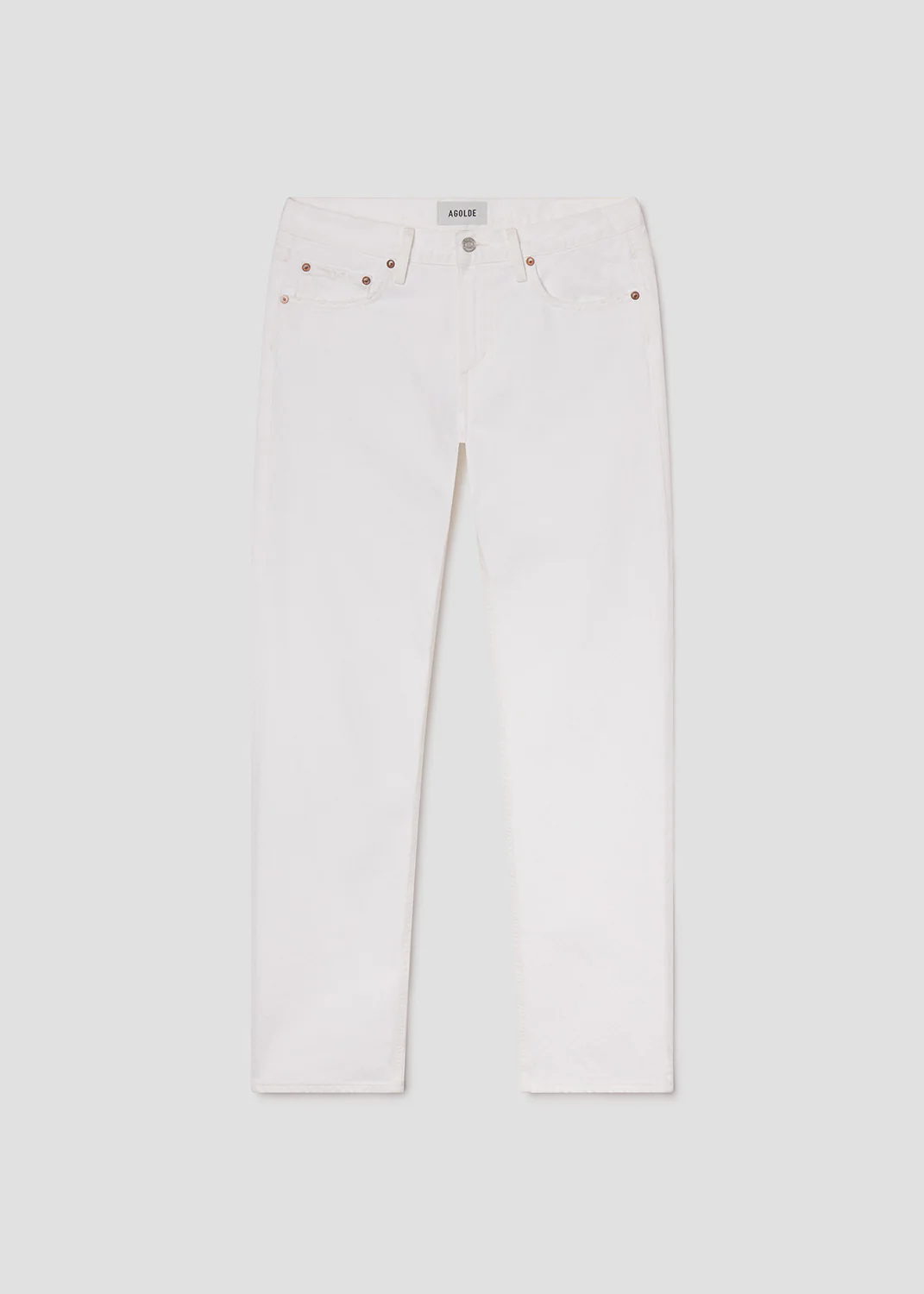 Low Rise Slim in Marshmallow - Image 6