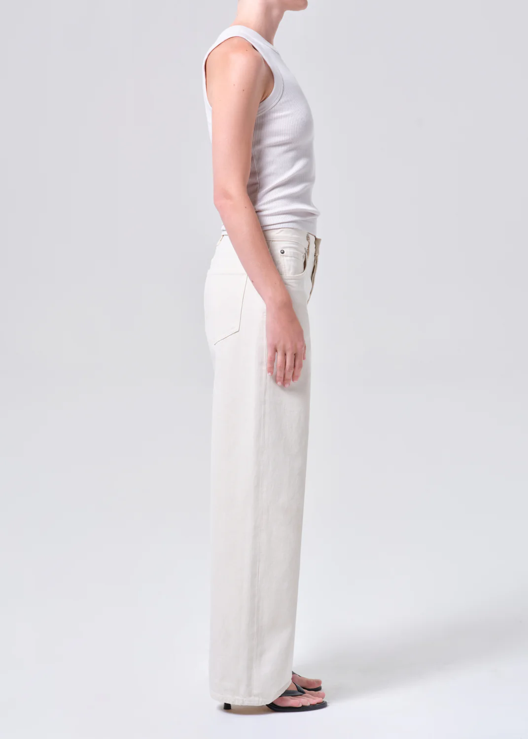 Low Slung Baggy 30.5" in Brown Rice - Image 3