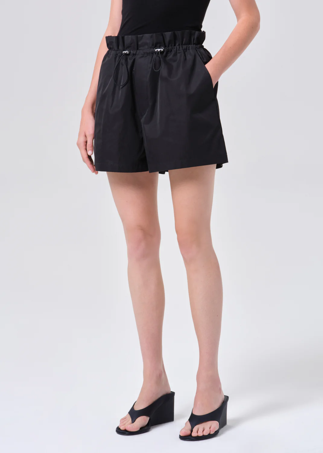 Lydia Short in Black - Image 4
