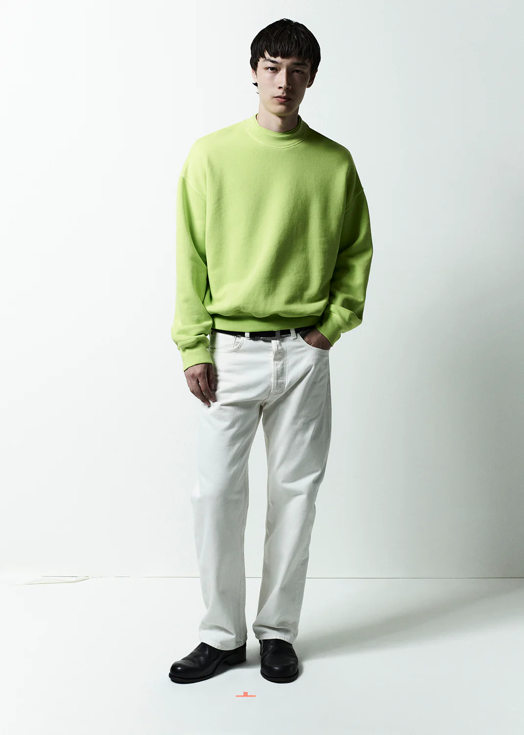 Magnus Trouser Jean in Chalk White