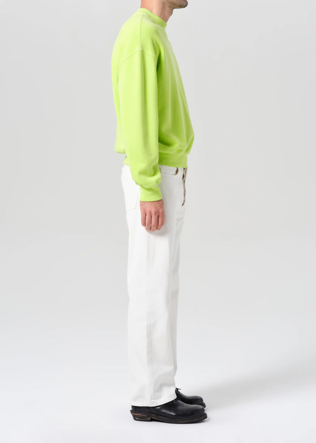 Magnus Trouser Jean in Chalk White - Image 5