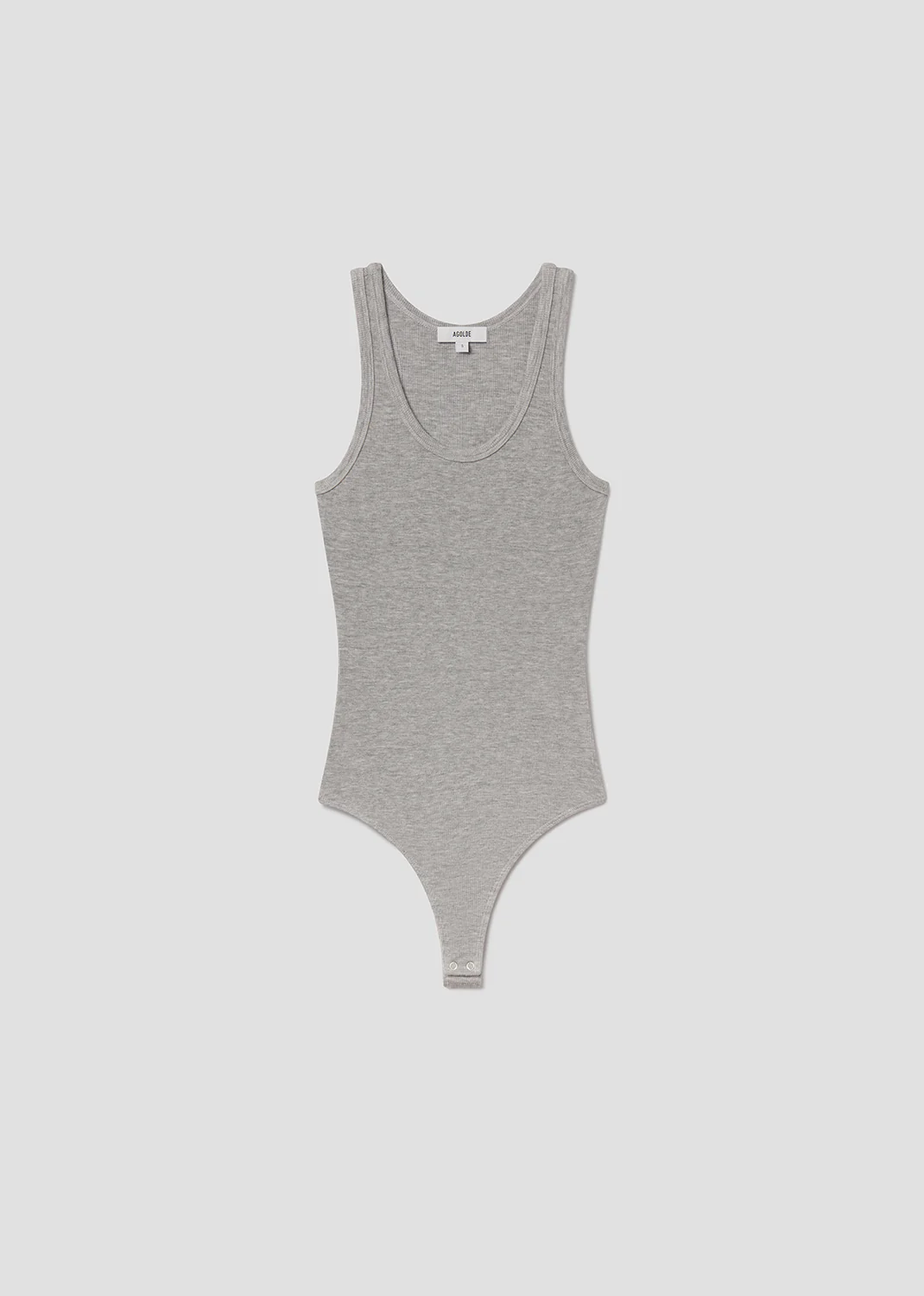 Maria Bodysuit in Grey Heather - Image 6