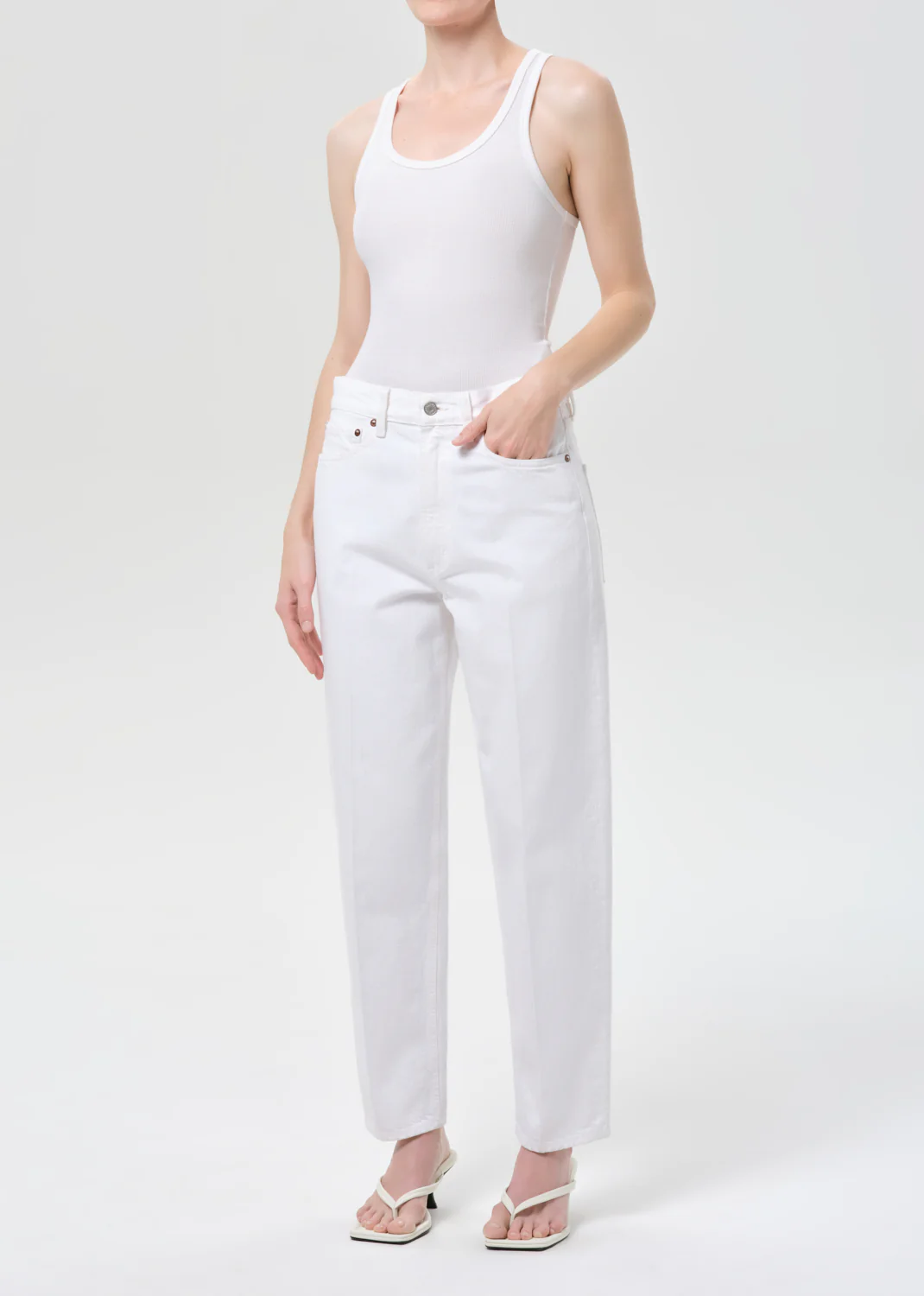 Maria Bodysuit in White - Image 4