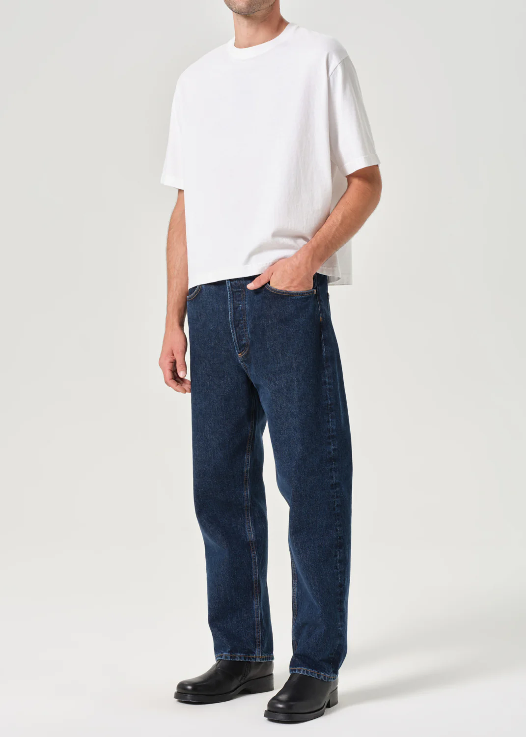 Marr Tee in White Out - Image 4