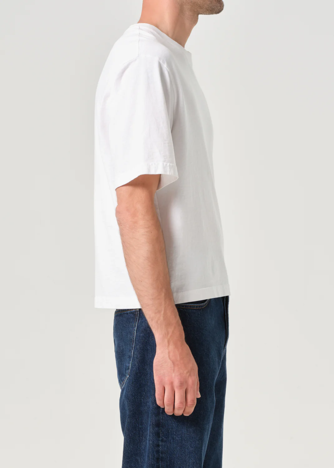 Marr Tee in White Out - Image 5