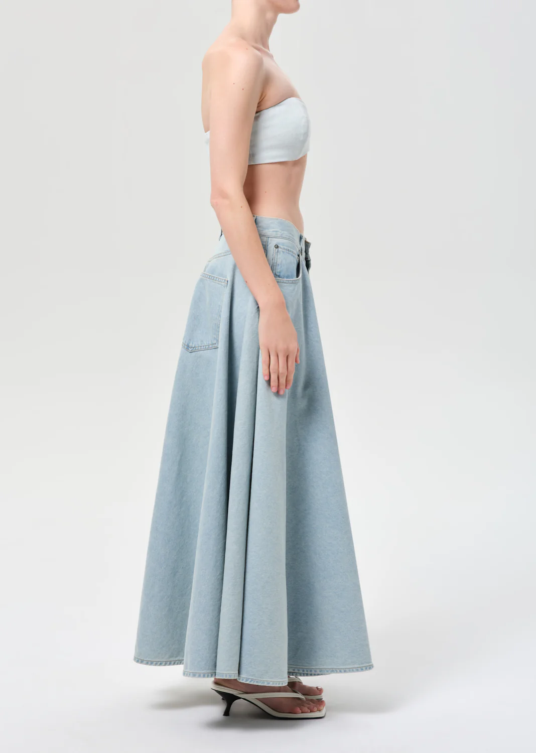 Otto Skirt (Weightless) in Erase - Image 3