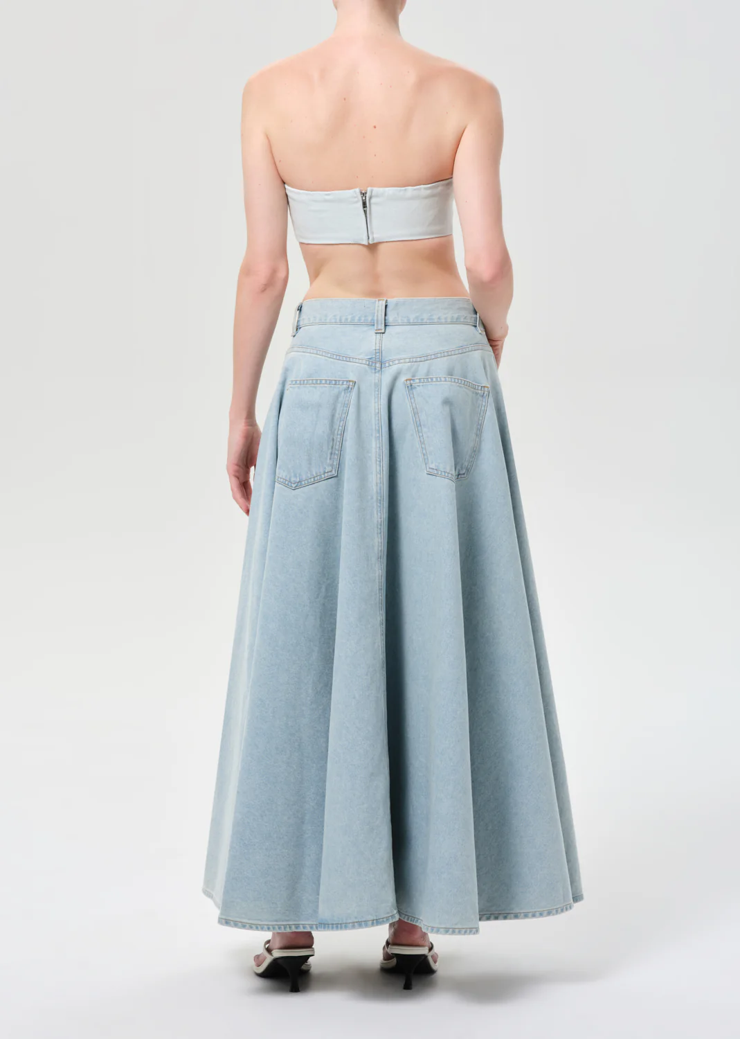 Otto Skirt (Weightless) in Erase - Image 4
