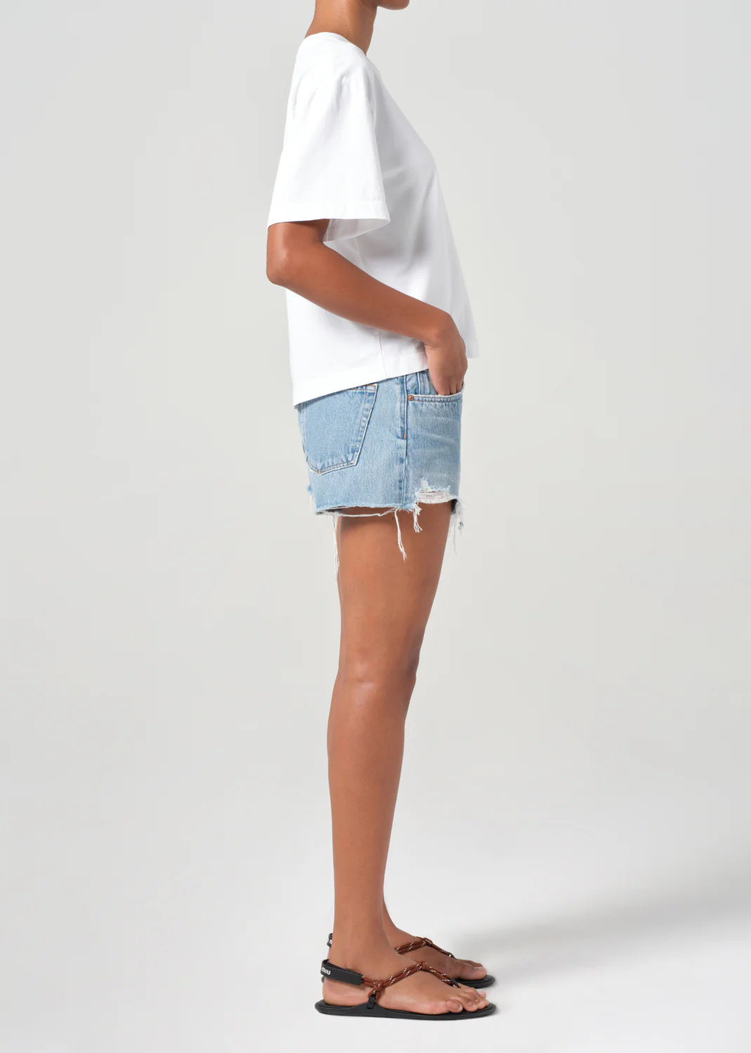 Parker Vintage Cut Off Short in Animate - Image 3
