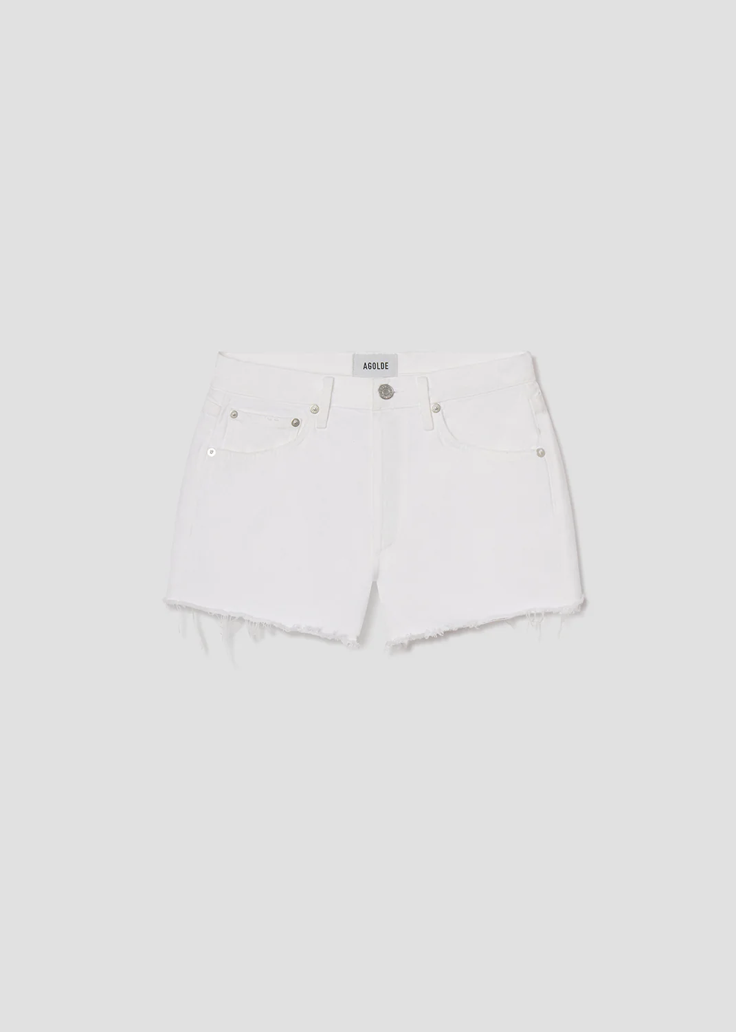 Parker Vintage Cut Off Short in Marshmallow - Image 6