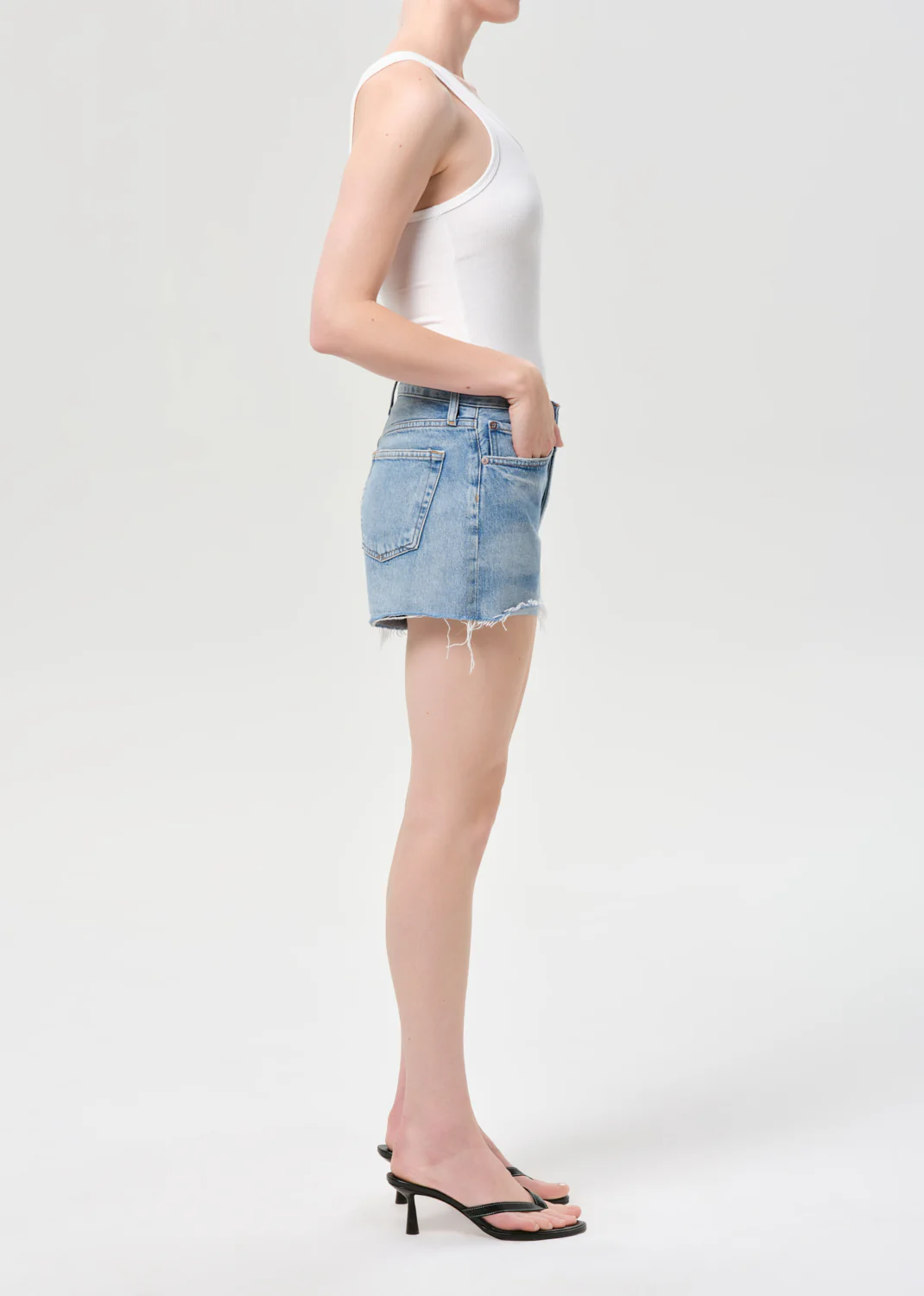 Parker Vintage Cut Off Short in Post - Image 3