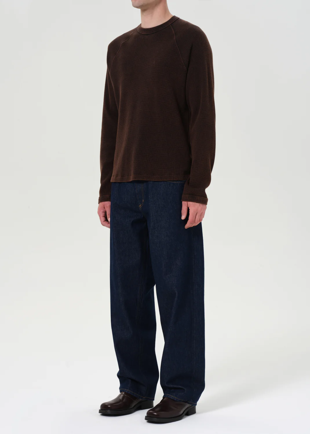 Payson Waffle Tee in Aerosol - Image 5
