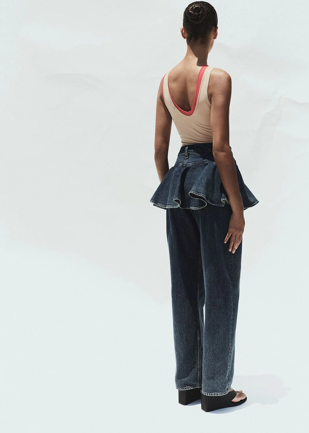 Peplum Jean (Weightless) in Peak - Image 2