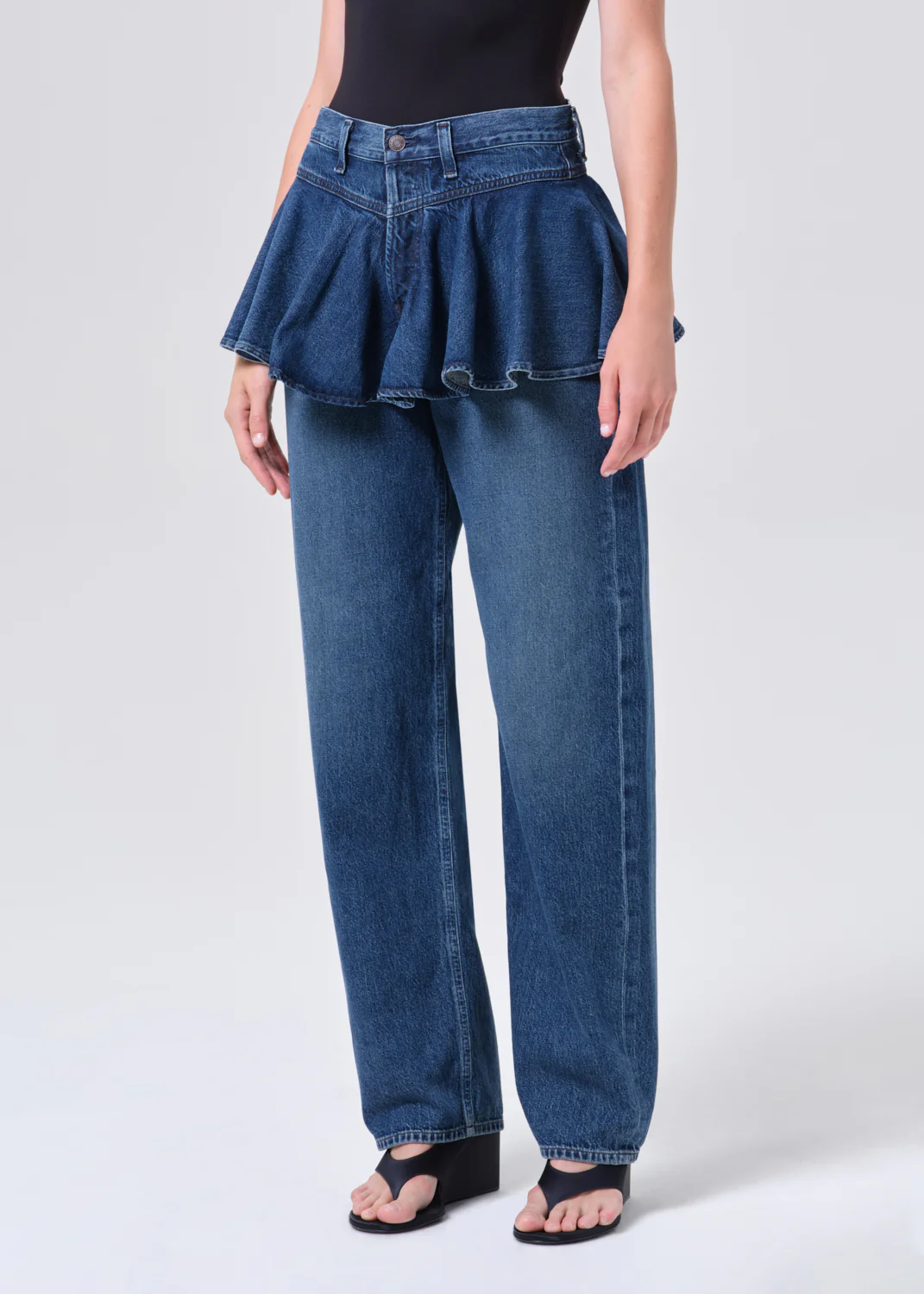 Peplum Jean (Weightless) in Peak - Image 5