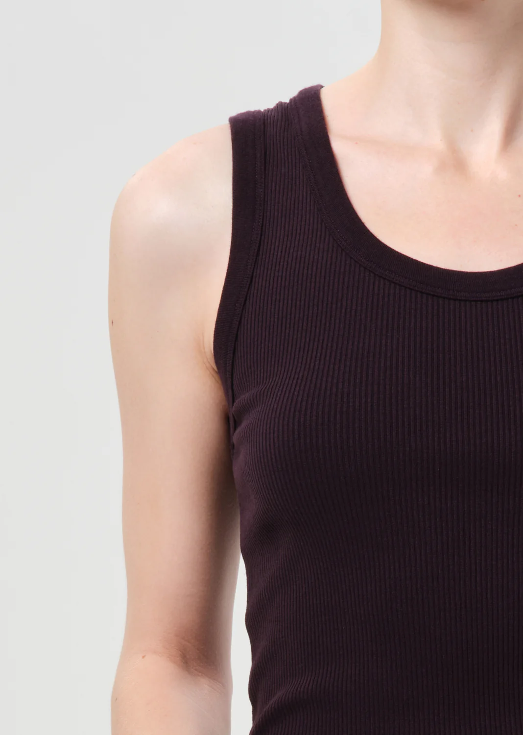 Poppy Tank in Eggplant - Image 5