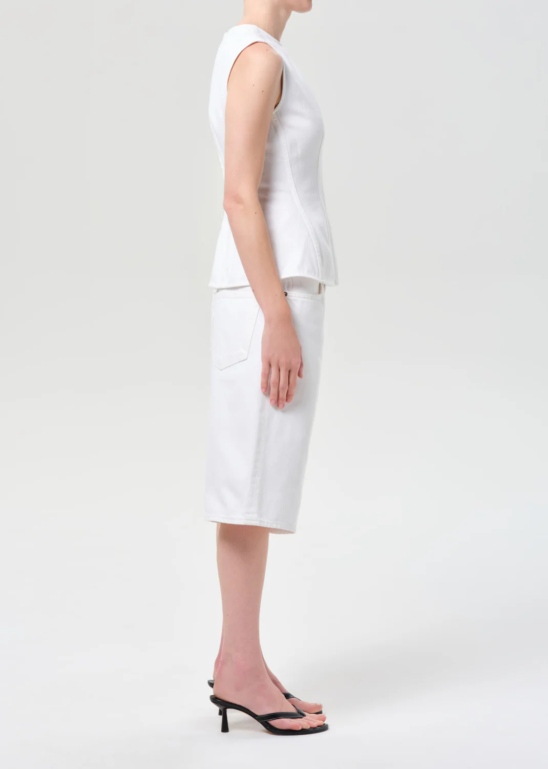 Ramona Short in Marshmallow - Image 3