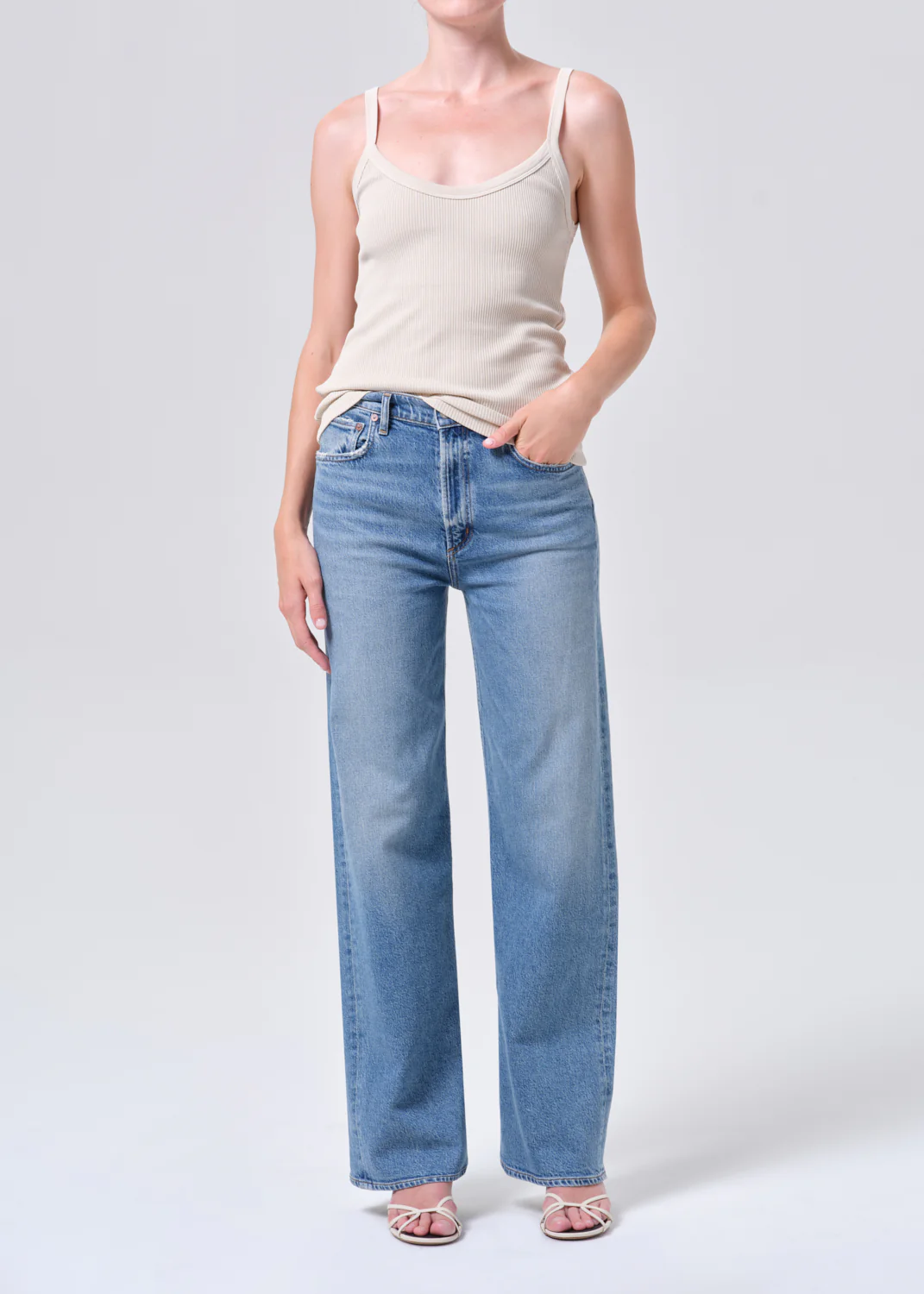 Ren Jean 32" (Weightless Stretch) in Measure