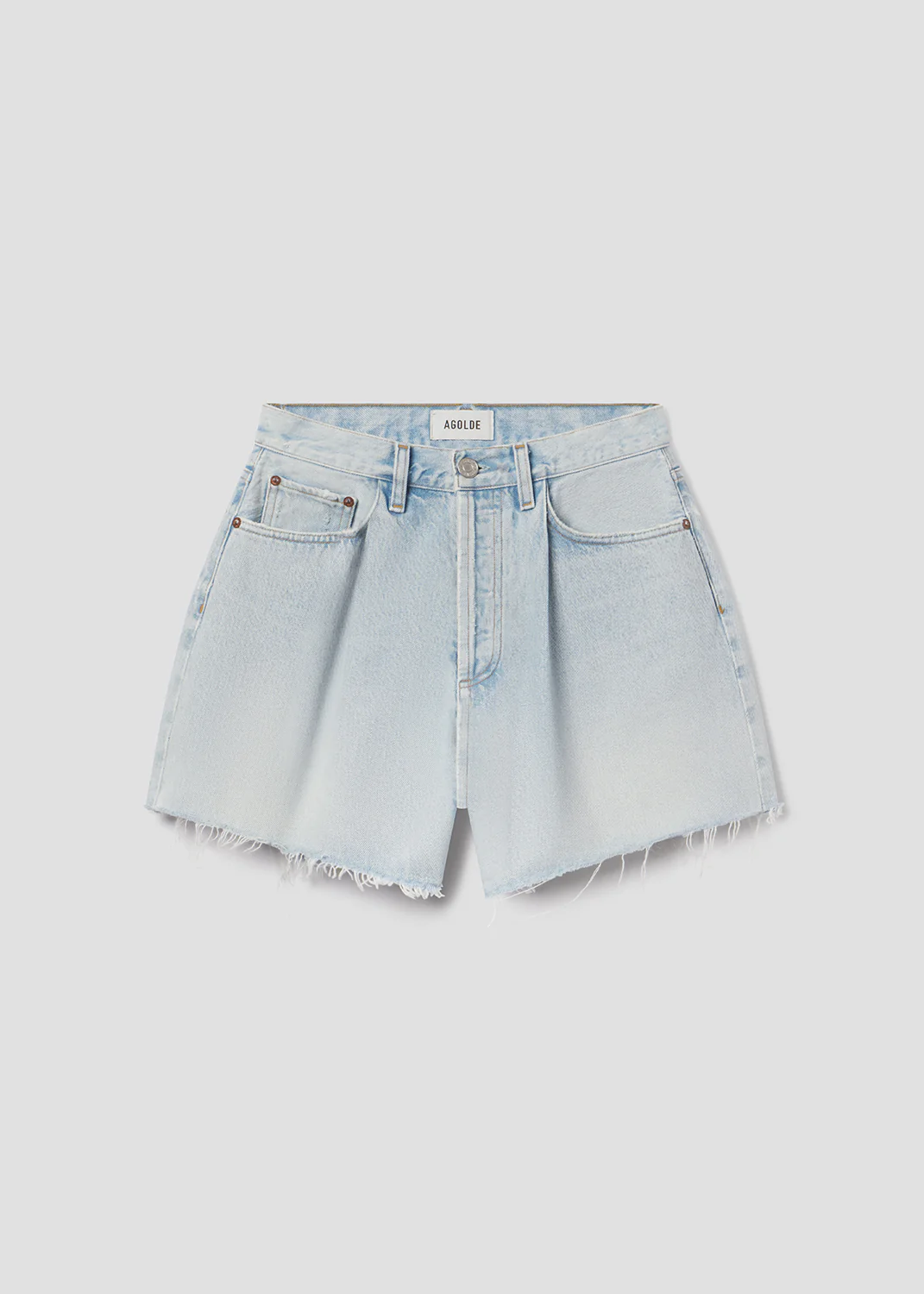 Rhoda Pleated A-Line Short in Detach - Image 6